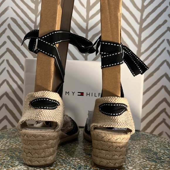 Espadrilles with Ribbon Ankle Laces - Picture 4 of 9